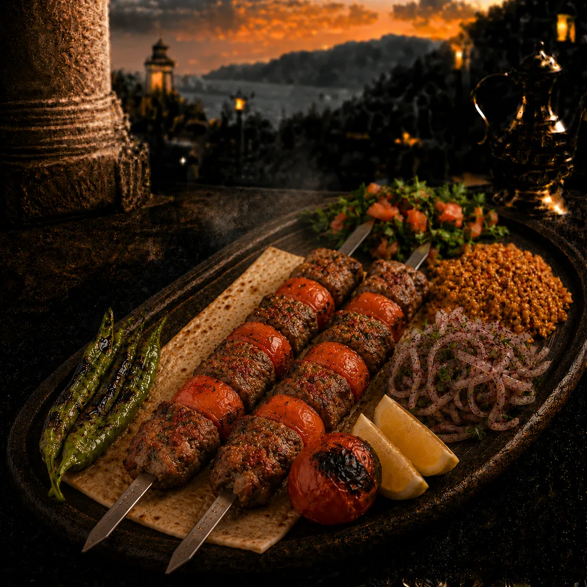Domatesli Kebap