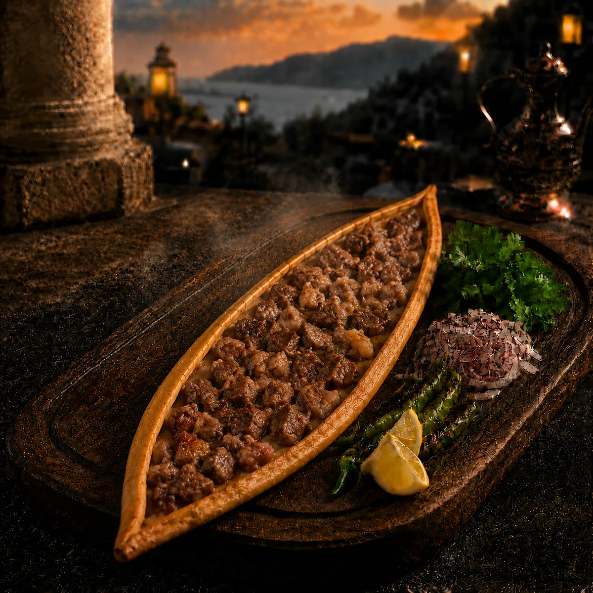 Kavurmalı Pide